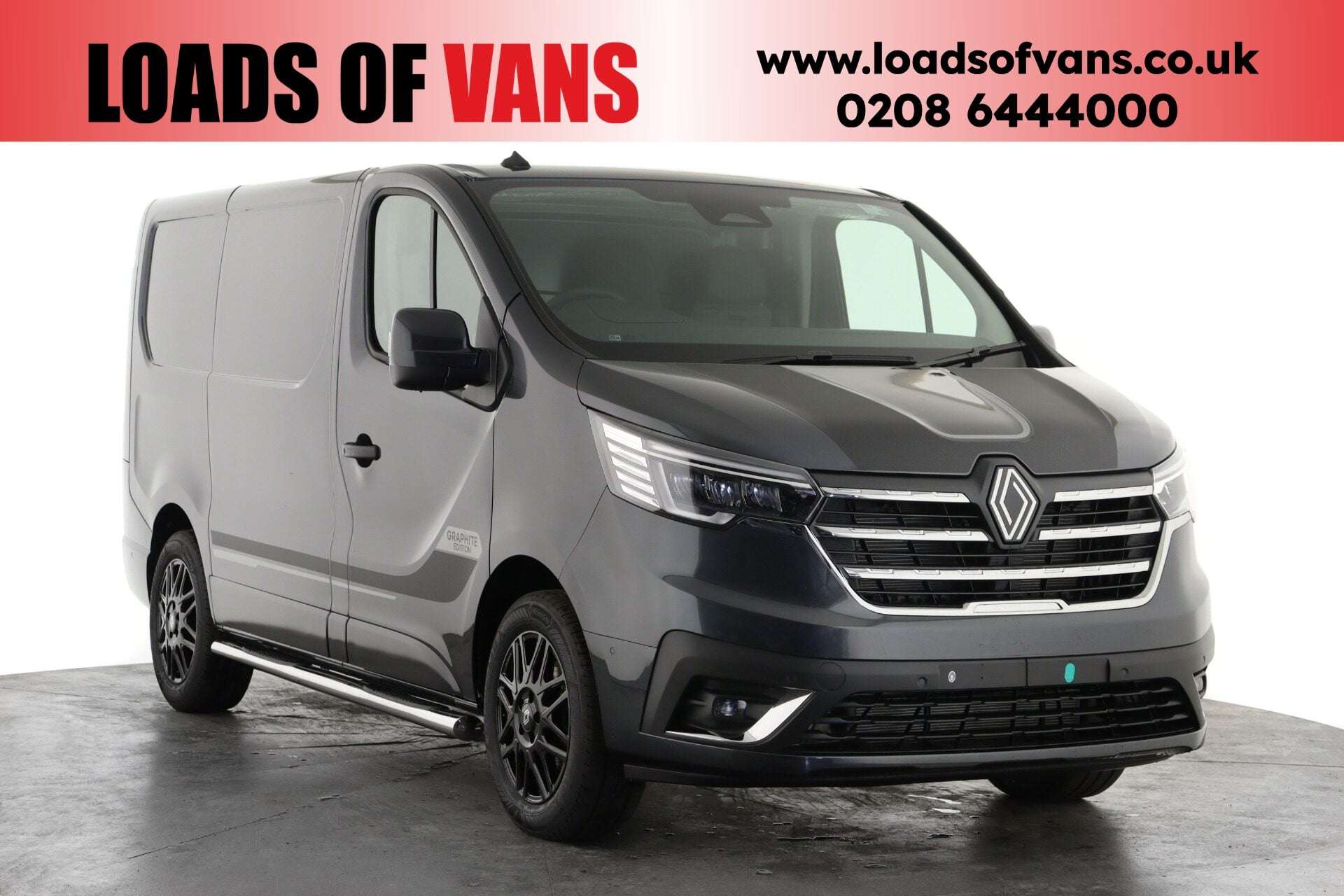 A 2026 RENAULT TRAFIC SL30 Blue dCi 150 Graphite Edition Van A 2026 RENAULT TRAFIC SL30 Blue dCi 150 Graphite Edition Van