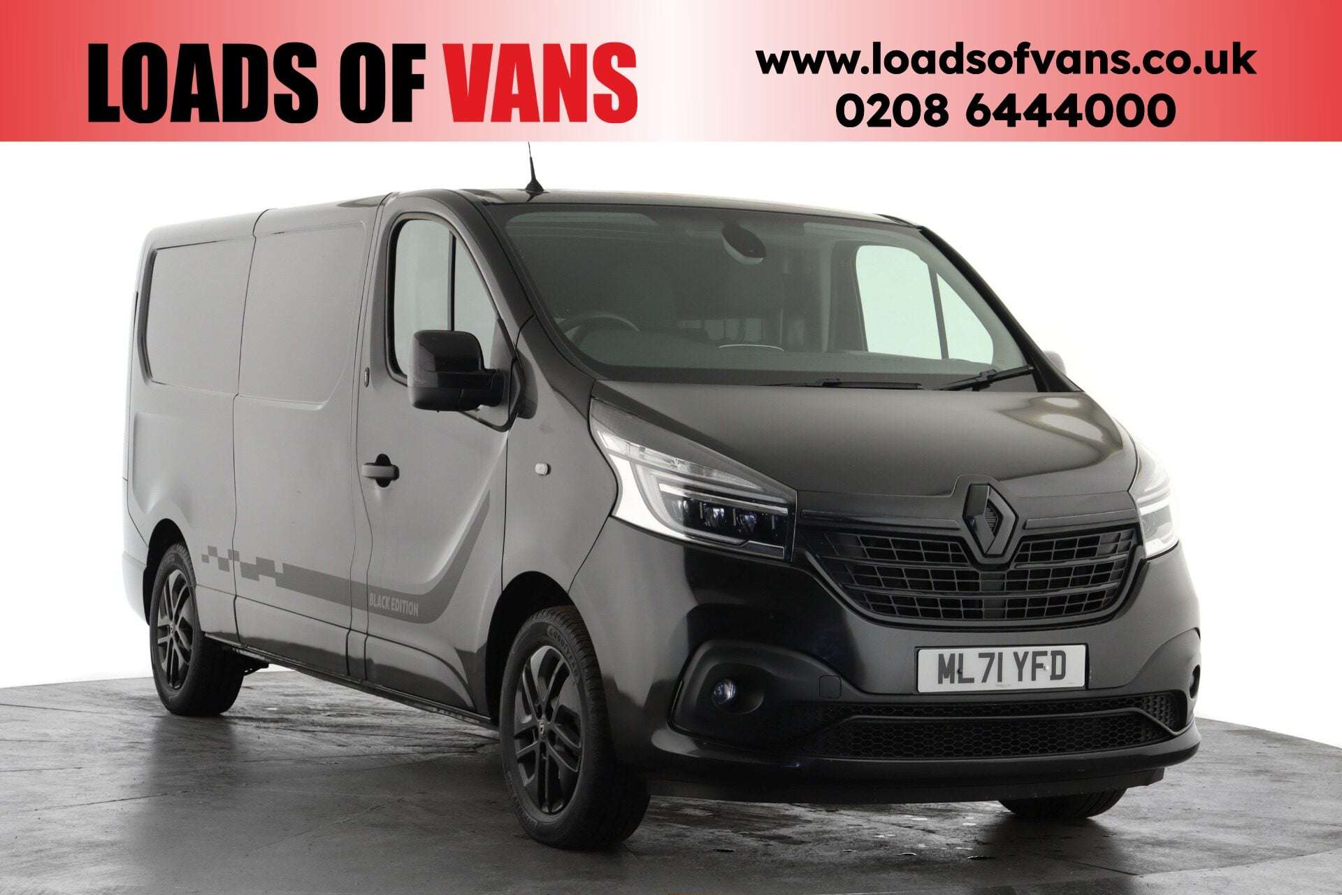 A 2021 RENAULT TRAFIC LL30 BLACK EDITION ENERGY DCI A 2021 RENAULT TRAFIC LL30 BLACK EDITION ENERGY DCI