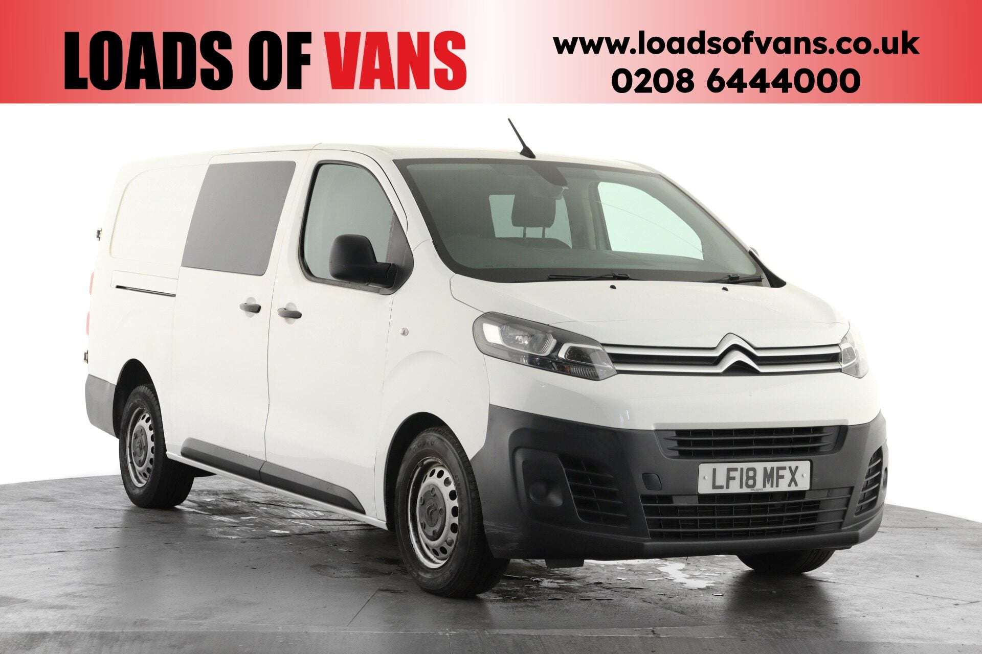 A 2018 CITROEN DISPATCH CITROEN DISPATCH 1400 CREW VAN A 2018 CITROEN DISPATCH CITROEN DISPATCH 1400 CREW VAN