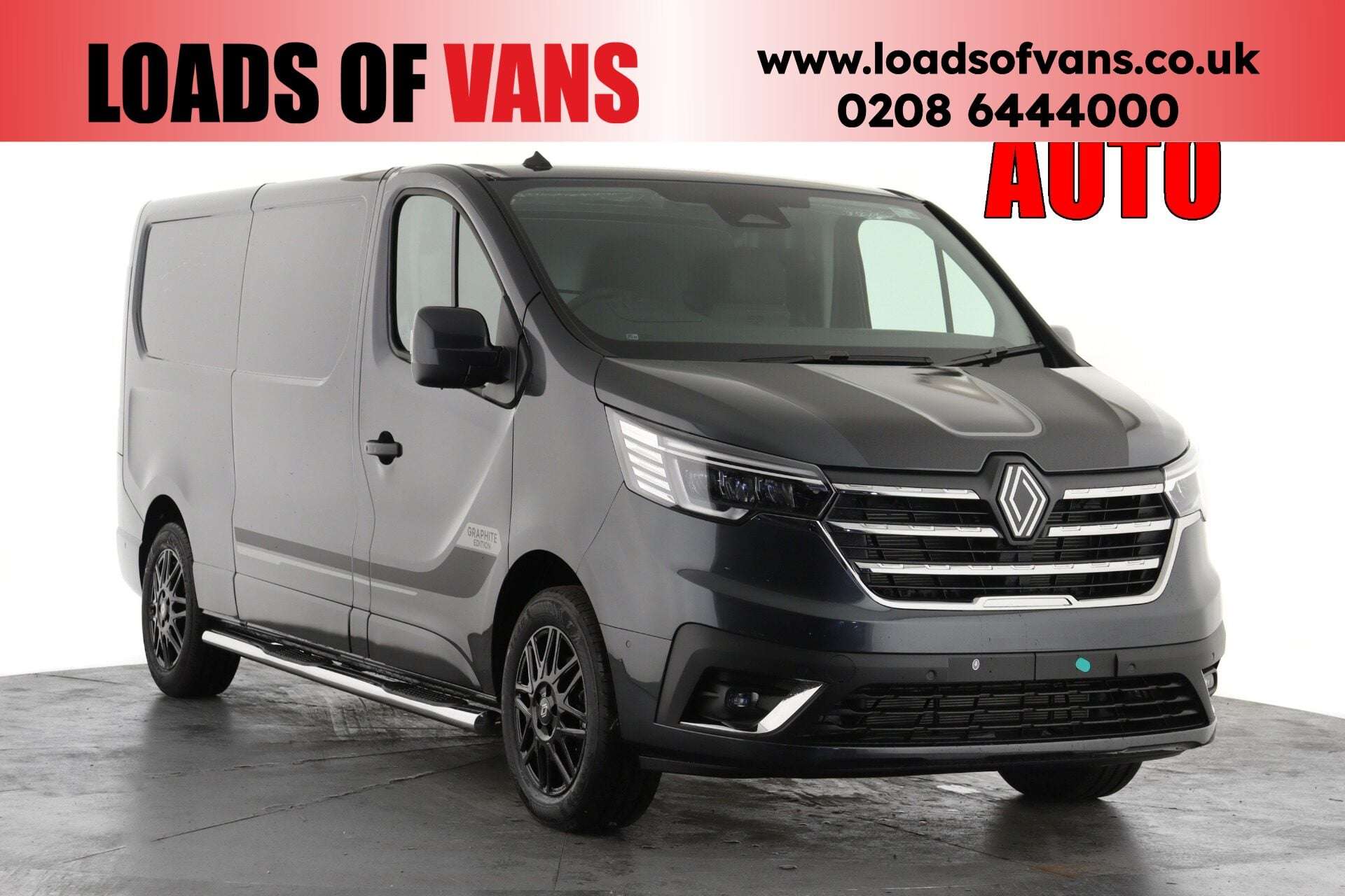 A 2026 RENAULT TRAFIC LL30 Blue dCi 170 Graphite Edition Van EAG9 A 2026 RENAULT TRAFIC LL30 Blue dCi 170 Graphite Edition Van EAG9