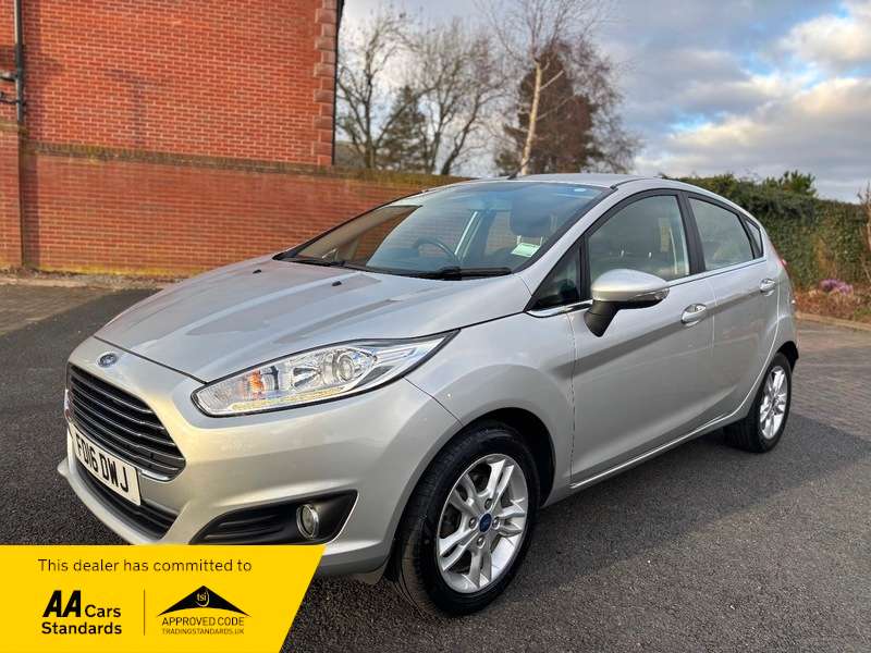 A 2016 FORD FIESTA ZETEC 1.25 A 2016 FORD FIESTA ZETEC 1.25