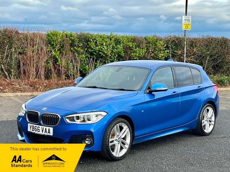 A 2017 BMW 1 SERIES 116d M SPORT NEW SHAPE SAT-NAV/£20 TAX A 2017 BMW 1 SERIES 116d M SPORT NEW SHAPE SAT-NAV/£20 TAX
