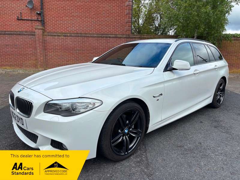 A 2012 BMW 5 SERIES 520d M SPORT TOURING AUTOMATIC A 2012 BMW 5 SERIES 520d M SPORT TOURING AUTOMATIC