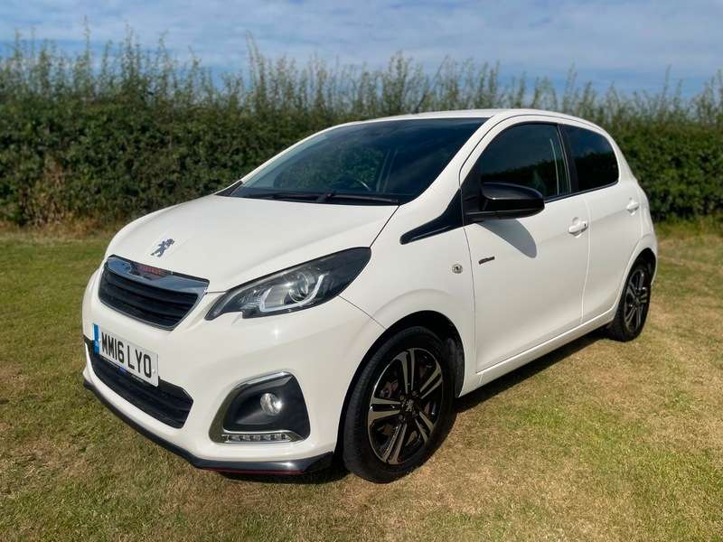 A 2016 PEUGEOT 108 GT LINE A 2016 PEUGEOT 108 GT LINE
