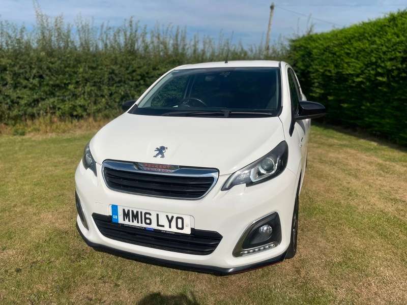 A 2016 PEUGEOT 108 GT LINE A 2016 PEUGEOT 108 GT LINE