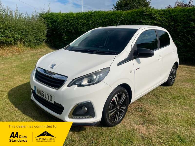 A 2016 PEUGEOT 108 GT LINE A 2016 PEUGEOT 108 GT LINE