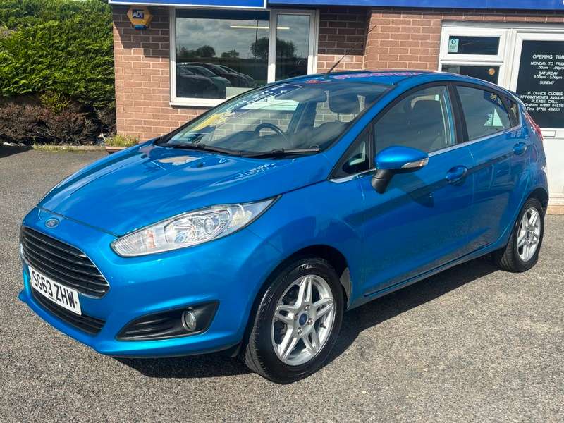 A 2013 FORD FIESTA ZETEC A 2013 FORD FIESTA ZETEC