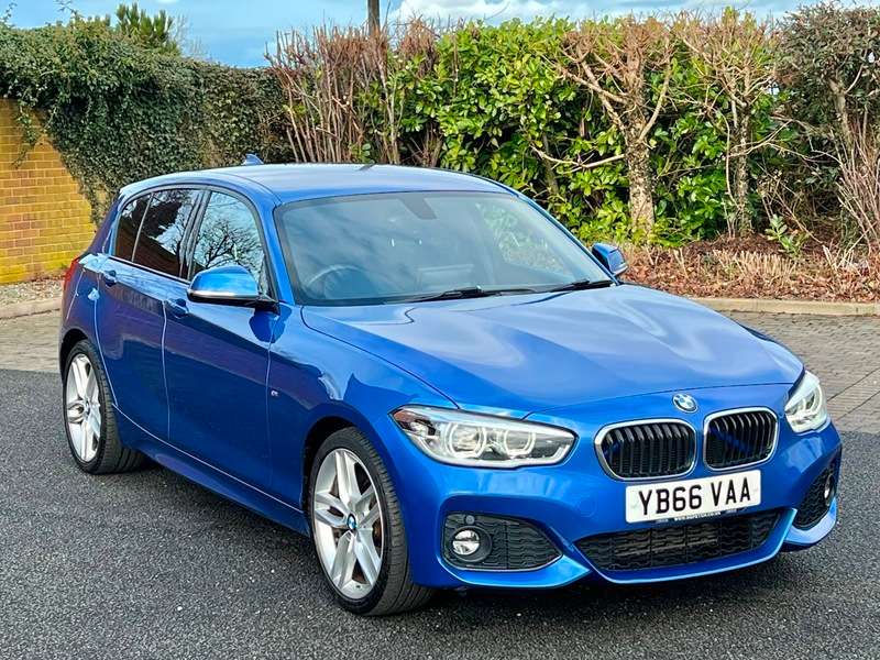 A 2017 BMW 1 SERIES 116d M SPORT NEW SHAPE SAT-NAV/£20 TAX A 2017 BMW 1 SERIES 116d M SPORT NEW SHAPE SAT-NAV/£20 TAX