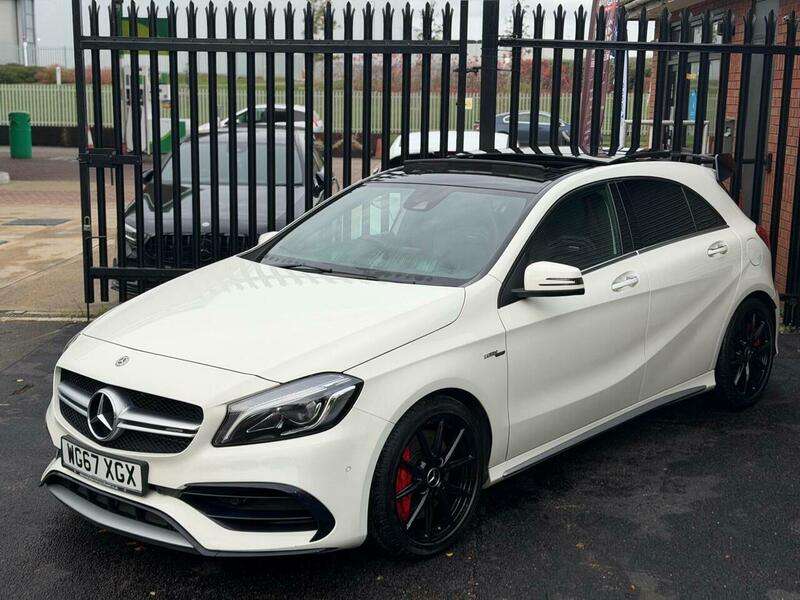 A 2017 MERCEDES-BENZ A CLASS 2.0 A45 AMG (Premium) SpdS DCT 4MATIC Euro 6 (s/s) 5dr A 2017 MERCEDES-BENZ A CLASS 2.0 A45 AMG (Premium) SpdS DCT 4MATIC Euro 6 (s/s) 5dr