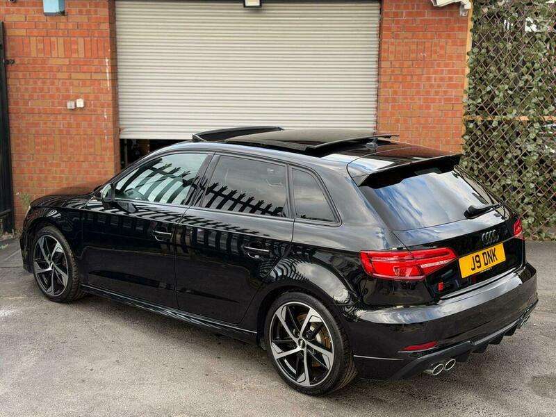 A 2019 AUDI S3 2.0 TFSI Black Edition Sportback S Tronic quattro Euro 6 (s/s) 5dr A 2019 AUDI S3 2.0 TFSI Black Edition Sportback S Tronic quattro Euro 6 (s/s) 5dr