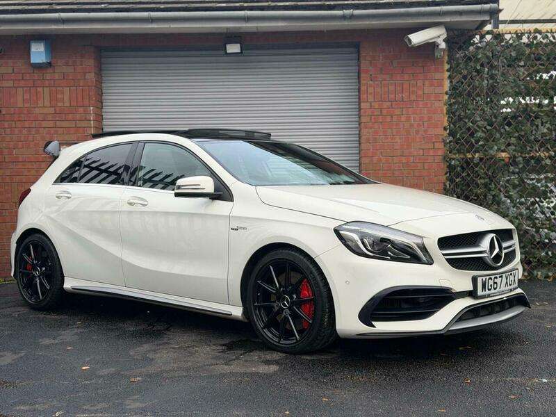 A 2017 MERCEDES-BENZ A CLASS 2.0 A45 AMG (Premium) SpdS DCT 4MATIC Euro 6 (s/s) 5dr A 2017 MERCEDES-BENZ A CLASS 2.0 A45 AMG (Premium) SpdS DCT 4MATIC Euro 6 (s/s) 5dr