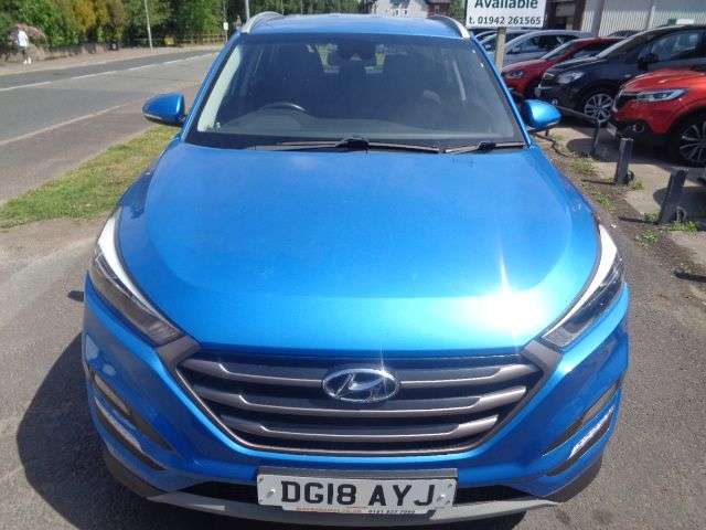 A 2018 HYUNDAI TUCSON 1.6 GDi Blue Drive SE Nav SUV 5dr Petrol Manual Euro 6 (s/s) (132 ps) 8 SER A 2018 HYUNDAI TUCSON 1.6 GDi Blue Drive SE Nav SUV 5dr Petrol Manual Euro 6 (s/s) (132 ps) 8 SER