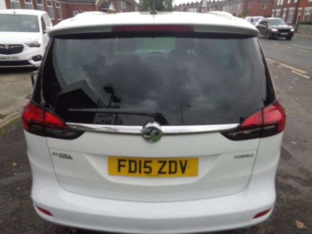 2015 VAUXHALL ZAFIRA TOURER 2015 VAUXHALL ZAFIRA TOURER