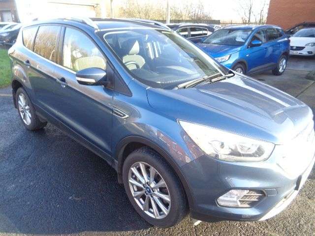 A 2019 FORD KUGA 1.5T EcoBoost Titanium Edition SUV 5dr Petrol Auto AWD Euro 6 (s/s) (176 ps A 2019 FORD KUGA 1.5T EcoBoost Titanium Edition SUV 5dr Petrol Auto AWD Euro 6 (s/s) (176 ps