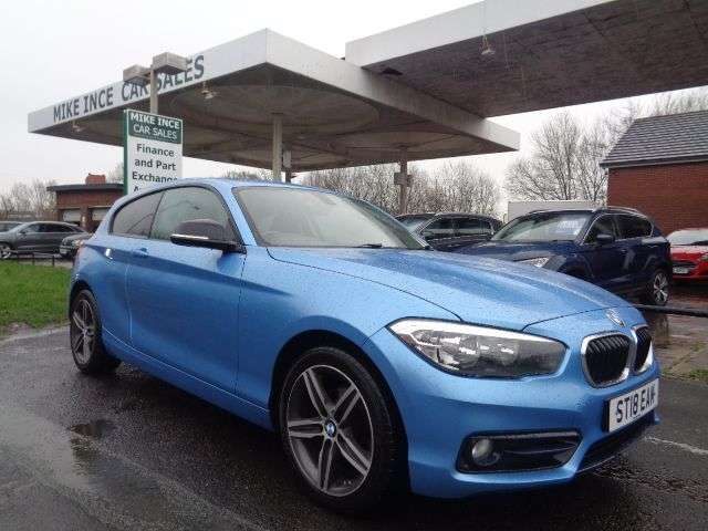 A 2018 BMW 1 SERIES 1.5 118i Sport Hatchback 3dr Petrol Manual Euro 6 (s/s) (136 ps) A 2018 BMW 1 SERIES 1.5 118i Sport Hatchback 3dr Petrol Manual Euro 6 (s/s) (136 ps)
