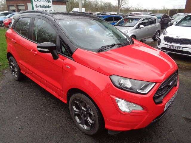 A 2018 FORD ECOSPORT 1.0T EcoBoost GPF ST-Line SUV 5dr Petrol Manual Euro 6 (s/s) (125 ps) 6 SER A 2018 FORD ECOSPORT 1.0T EcoBoost GPF ST-Line SUV 5dr Petrol Manual Euro 6 (s/s) (125 ps) 6 SER