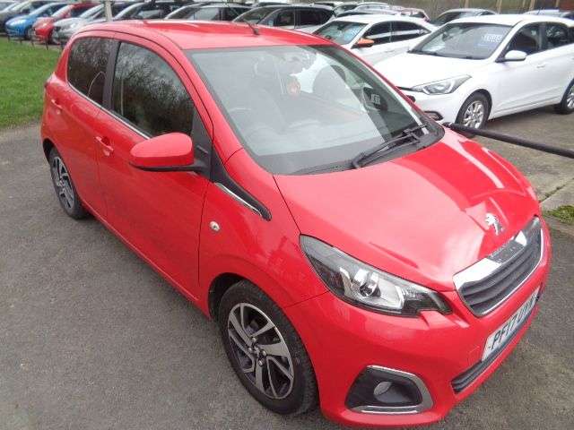 A 2017 PEUGEOT 108 1.2 PureTech Allure Hatchback 5dr Petrol Manual Euro 6 (82 ps) SERVICE HIST A 2017 PEUGEOT 108 1.2 PureTech Allure Hatchback 5dr Petrol Manual Euro 6 (82 ps) SERVICE HIST