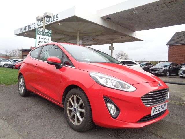 A 2018 FORD FIESTA 1.1 Ti-VCT Zetec Hatchback 3dr Petrol Manual Euro 6 (s/s) (85 ps) APPLE CAR A 2018 FORD FIESTA 1.1 Ti-VCT Zetec Hatchback 3dr Petrol Manual Euro 6 (s/s) (85 ps) APPLE CAR
