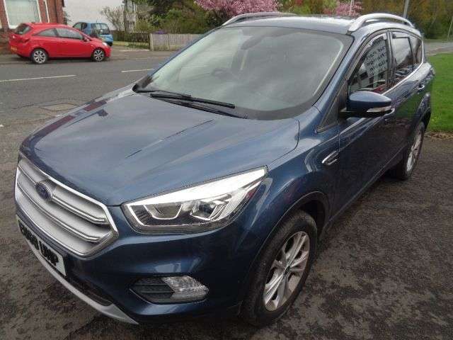 A 2018 FORD KUGA 2.0 TDCi Titanium SUV 5dr Diesel Manual Euro 6 (s/s) (150 ps) SAT NAV HALF A 2018 FORD KUGA 2.0 TDCi Titanium SUV 5dr Diesel Manual Euro 6 (s/s) (150 ps) SAT NAV HALF