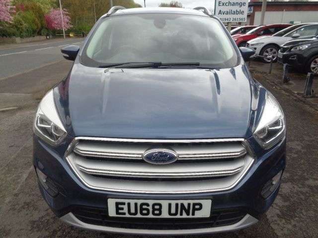 A 2018 FORD KUGA 2.0 TDCi Titanium SUV 5dr Diesel Manual Euro 6 (s/s) (150 ps) SAT NAV HALF A 2018 FORD KUGA 2.0 TDCi Titanium SUV 5dr Diesel Manual Euro 6 (s/s) (150 ps) SAT NAV HALF