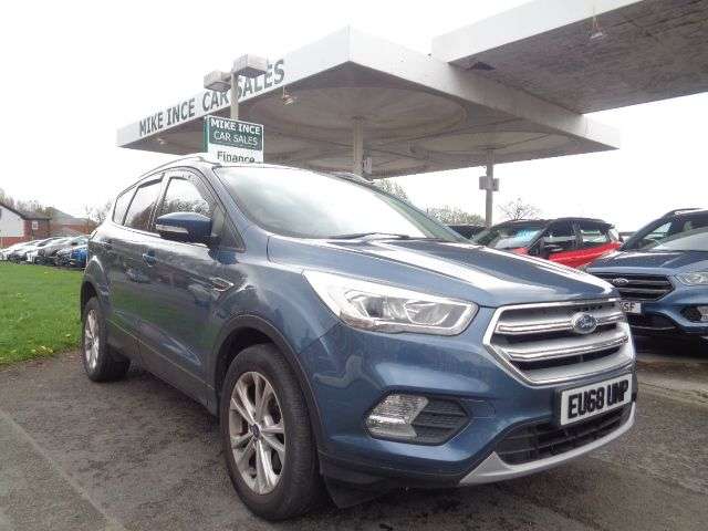 A 2018 FORD KUGA 2.0 TDCi Titanium SUV 5dr Diesel Manual Euro 6 (s/s) (150 ps) SAT NAV HALF A 2018 FORD KUGA 2.0 TDCi Titanium SUV 5dr Diesel Manual Euro 6 (s/s) (150 ps) SAT NAV HALF