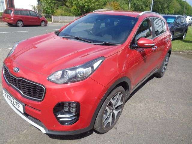 A 2018 KIA SPORTAGE 1.6 T-GDi GT-Line SUV 5dr Petrol Manual Euro 6 (174 bhp) STUNNING CAR 12 MO A 2018 KIA SPORTAGE 1.6 T-GDi GT-Line SUV 5dr Petrol Manual Euro 6 (174 bhp) STUNNING CAR 12 MO
