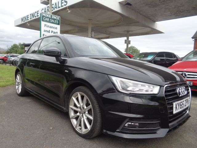 A 2015 AUDI A1 1.4 TFSI CoD S line Hatchback 3dr Petrol Manual Euro 6 (s/s) (150 ps) STUNN A 2015 AUDI A1 1.4 TFSI CoD S line Hatchback 3dr Petrol Manual Euro 6 (s/s) (150 ps) STUNN