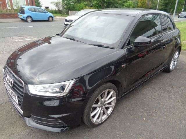 A 2015 AUDI A1 1.4 TFSI CoD S line Hatchback 3dr Petrol Manual Euro 6 (s/s) (150 ps) STUNN A 2015 AUDI A1 1.4 TFSI CoD S line Hatchback 3dr Petrol Manual Euro 6 (s/s) (150 ps) STUNN
