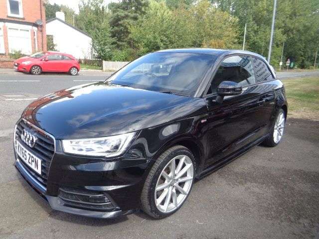 A 2015 AUDI A1 1.4 TFSI CoD S line Hatchback 3dr Petrol Manual Euro 6 (s/s) (150 ps) STUNN A 2015 AUDI A1 1.4 TFSI CoD S line Hatchback 3dr Petrol Manual Euro 6 (s/s) (150 ps) STUNN