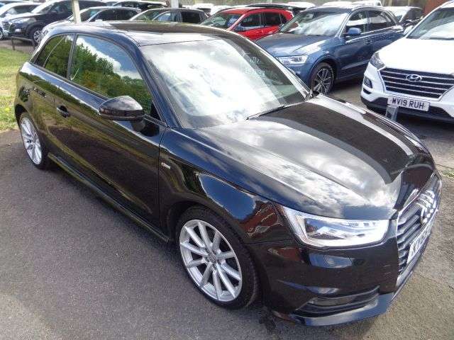 A 2015 AUDI A1 1.4 TFSI CoD S line Hatchback 3dr Petrol Manual Euro 6 (s/s) (150 ps) STUNN A 2015 AUDI A1 1.4 TFSI CoD S line Hatchback 3dr Petrol Manual Euro 6 (s/s) (150 ps) STUNN