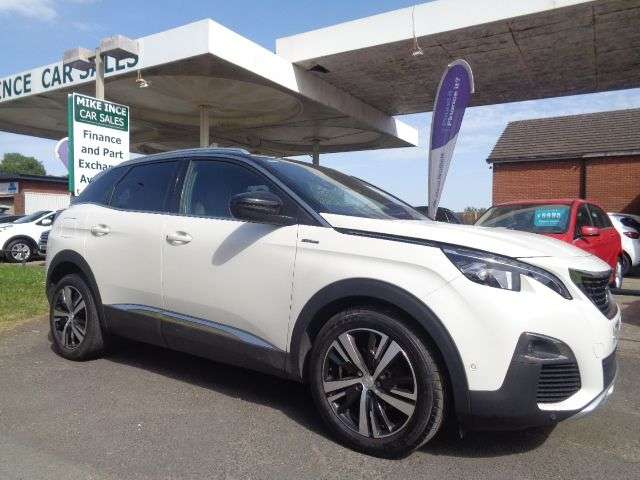 A 2018 PEUGEOT 3008 1.2 PureTech GT Line SUV 5dr Petrol Manual Euro 6 (s/s) (130 ps) 8 SERVICE A 2018 PEUGEOT 3008 1.2 PureTech GT Line SUV 5dr Petrol Manual Euro 6 (s/s) (130 ps) 8 SERVICE