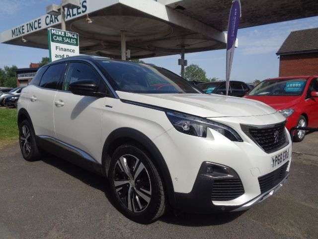 A 2018 PEUGEOT 3008 1.2 PureTech GT Line SUV 5dr Petrol Manual Euro 6 (s/s) (130 ps) 8 SERVICE A 2018 PEUGEOT 3008 1.2 PureTech GT Line SUV 5dr Petrol Manual Euro 6 (s/s) (130 ps) 8 SERVICE