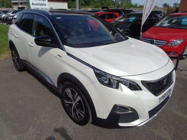 A 2018 PEUGEOT 3008 1.2 PureTech GT Line SUV 5dr Petrol Manual Euro 6 (s/s) (130 ps) 8 SERVICE A 2018 PEUGEOT 3008 1.2 PureTech GT Line SUV 5dr Petrol Manual Euro 6 (s/s) (130 ps) 8 SERVICE