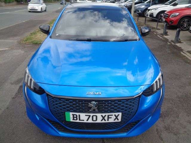 A 2020 PEUGEOT E-208 50kWh GT Line Hatchback 5dr Electric Auto (136 ps) APPLECAR PLAY 5 SERVICE A 2020 PEUGEOT E-208 50kWh GT Line Hatchback 5dr Electric Auto (136 ps) APPLECAR PLAY 5 SERVICE