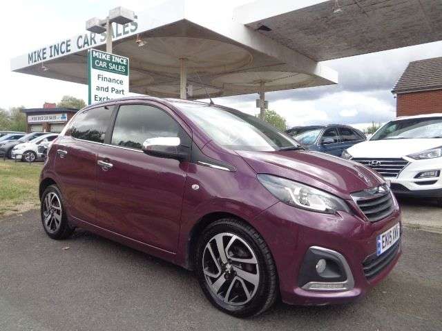 A 2015 PEUGEOT 108 1.2 VTi PureTech Allure Top! 5dr Petrol Manual Euro 5 (82 ps) A 2015 PEUGEOT 108 1.2 VTi PureTech Allure Top! 5dr Petrol Manual Euro 5 (82 ps)