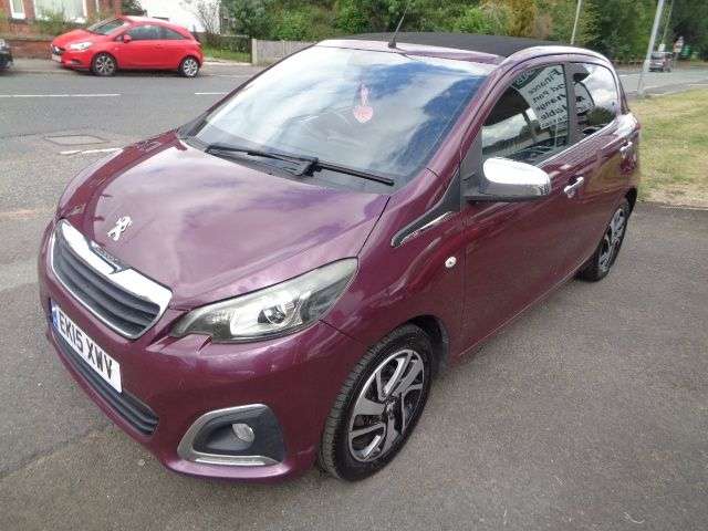 A 2015 PEUGEOT 108 1.2 VTi PureTech Allure Top! 5dr Petrol Manual Euro 5 (82 ps) A 2015 PEUGEOT 108 1.2 VTi PureTech Allure Top! 5dr Petrol Manual Euro 5 (82 ps)