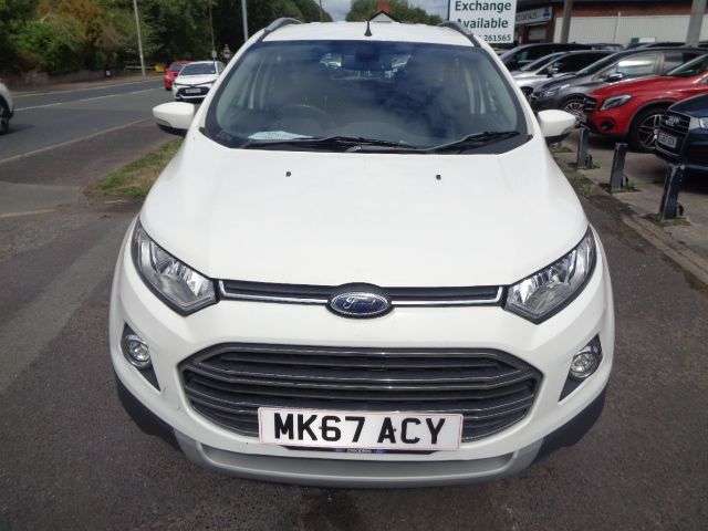A 2017 FORD ECOSPORT 1.0T EcoBoost Titanium SUV 5dr Petrol Manual 2WD Euro 5 (s/s) (125 ps) ONE A 2017 FORD ECOSPORT 1.0T EcoBoost Titanium SUV 5dr Petrol Manual 2WD Euro 5 (s/s) (125 ps) ONE
