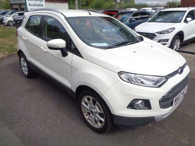 A 2017 FORD ECOSPORT 1.0T EcoBoost Titanium SUV 5dr Petrol Manual 2WD Euro 5 (s/s) (125 ps) ONE A 2017 FORD ECOSPORT 1.0T EcoBoost Titanium SUV 5dr Petrol Manual 2WD Euro 5 (s/s) (125 ps) ONE