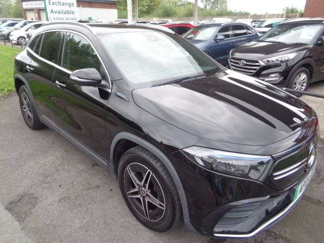 A 2021 MERCEDES-BENZ EQA EQA 250 66.5kWh AMG Line SUV 5dr Electric Auto (190 ps) A 2021 MERCEDES-BENZ EQA EQA 250 66.5kWh AMG Line SUV 5dr Electric Auto (190 ps)
