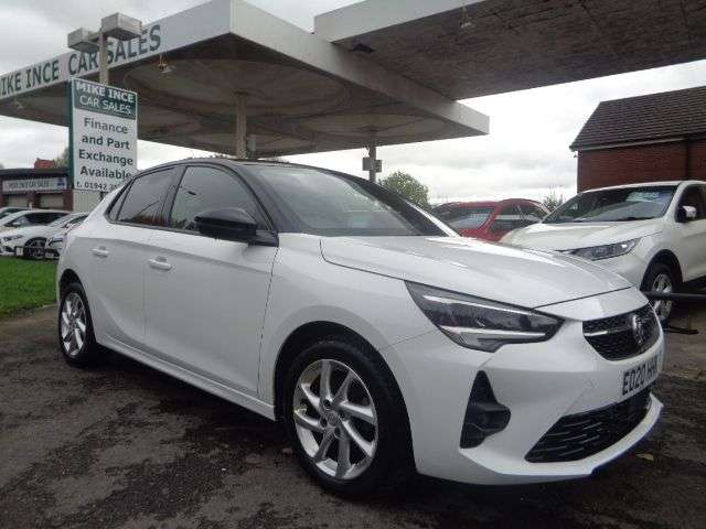 A 2020 VAUXHALL CORSA 1.2 Turbo SRi Hatchback 5dr Petrol Manual Euro 6 (s/s) (100 ps) APPLE CAR P A 2020 VAUXHALL CORSA 1.2 Turbo SRi Hatchback 5dr Petrol Manual Euro 6 (s/s) (100 ps) APPLE CAR P