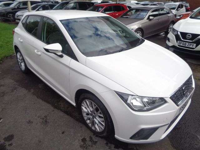 A 2018 SEAT IBIZA 1.0 TSI SE Technology Hatchback 5dr Petrol Manual Euro 6 (s/s) GPF (95 ps) A 2018 SEAT IBIZA 1.0 TSI SE Technology Hatchback 5dr Petrol Manual Euro 6 (s/s) GPF (95 ps)