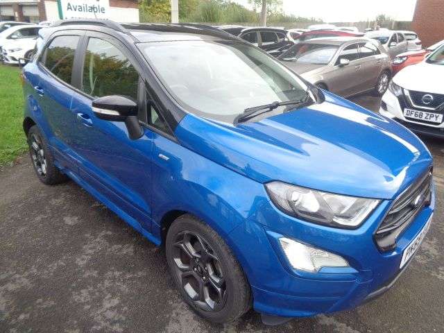 A 2019 FORD ECOSPORT 1.0T EcoBoost GPF ST-Line SUV 5dr Petrol Auto Euro 6 (s/s) (125 ps) RARE AU A 2019 FORD ECOSPORT 1.0T EcoBoost GPF ST-Line SUV 5dr Petrol Auto Euro 6 (s/s) (125 ps) RARE AU