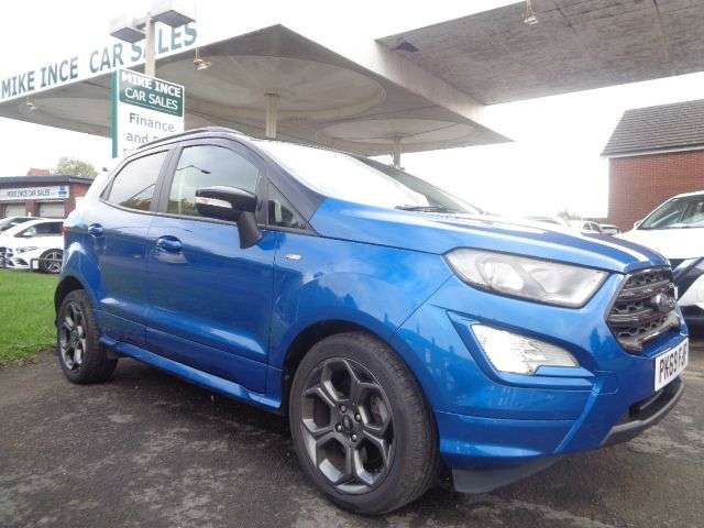 A 2019 FORD ECOSPORT 1.0T EcoBoost GPF ST-Line SUV 5dr Petrol Auto Euro 6 (s/s) (125 ps) RARE AU A 2019 FORD ECOSPORT 1.0T EcoBoost GPF ST-Line SUV 5dr Petrol Auto Euro 6 (s/s) (125 ps) RARE AU