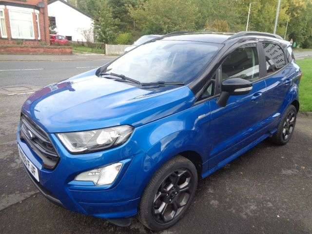 A 2019 FORD ECOSPORT 1.0T EcoBoost GPF ST-Line SUV 5dr Petrol Auto Euro 6 (s/s) (125 ps) RARE AU A 2019 FORD ECOSPORT 1.0T EcoBoost GPF ST-Line SUV 5dr Petrol Auto Euro 6 (s/s) (125 ps) RARE AU