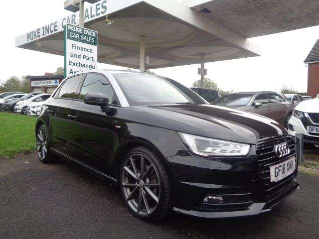 A 2018 AUDI A1 1.4 TFSI Black Edition Sportback 5dr Petrol Manual Euro 6 (s/s) (Nav) (125 A 2018 AUDI A1 1.4 TFSI Black Edition Sportback 5dr Petrol Manual Euro 6 (s/s) (Nav) (125