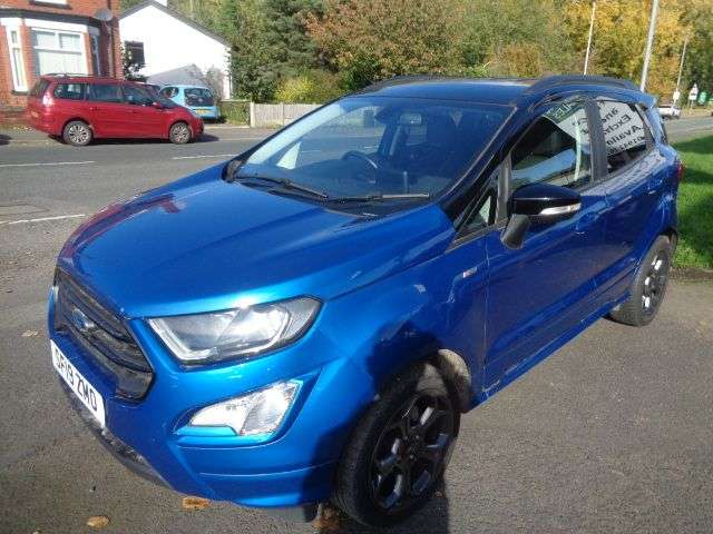 A 2019 FORD ECOSPORT 1.0T EcoBoost GPF ST-Line SUV 5dr Petrol Manual Euro 6 (s/s) (100 ps) SERVI A 2019 FORD ECOSPORT 1.0T EcoBoost GPF ST-Line SUV 5dr Petrol Manual Euro 6 (s/s) (100 ps) SERVI
