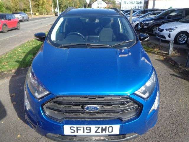 A 2019 FORD ECOSPORT 1.0T EcoBoost GPF ST-Line SUV 5dr Petrol Manual Euro 6 (s/s) (100 ps) SERVI A 2019 FORD ECOSPORT 1.0T EcoBoost GPF ST-Line SUV 5dr Petrol Manual Euro 6 (s/s) (100 ps) SERVI