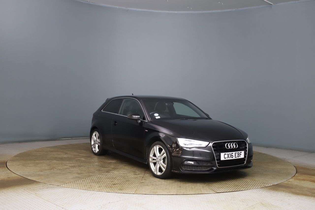 A 2016 AUDI A3 1.4 TFSI CoD S line Hatchback 3dr Petrol S Tronic Euro 6 (s/s) (Nav) (150 p A 2016 AUDI A3 1.4 TFSI CoD S line Hatchback 3dr Petrol S Tronic Euro 6 (s/s) (Nav) (150 p