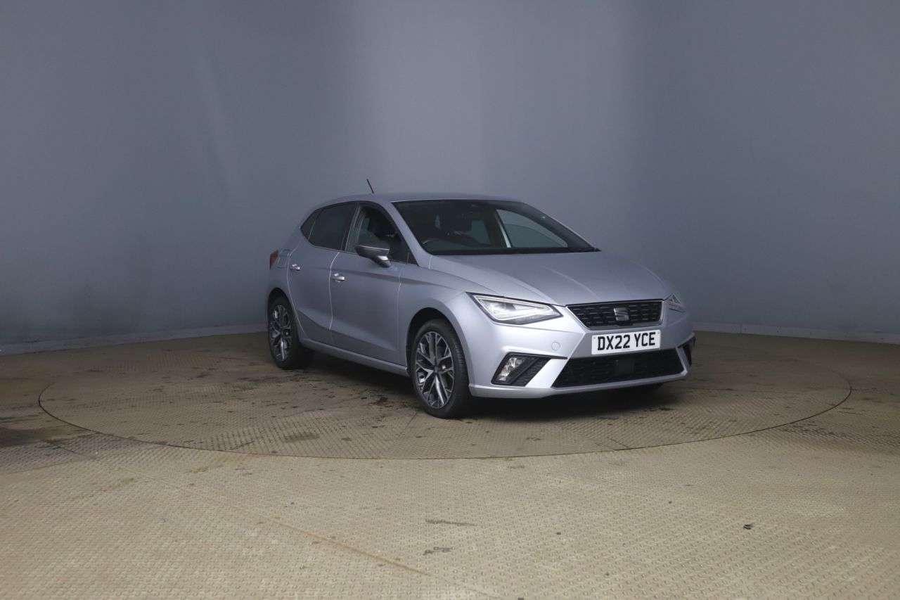 A 2022 SEAT IBIZA 1.0 TSI XCELLENCE Hatchback 5dr Petrol Manual Euro 6 (s/s) (110 ps) A 2022 SEAT IBIZA 1.0 TSI XCELLENCE Hatchback 5dr Petrol Manual Euro 6 (s/s) (110 ps)