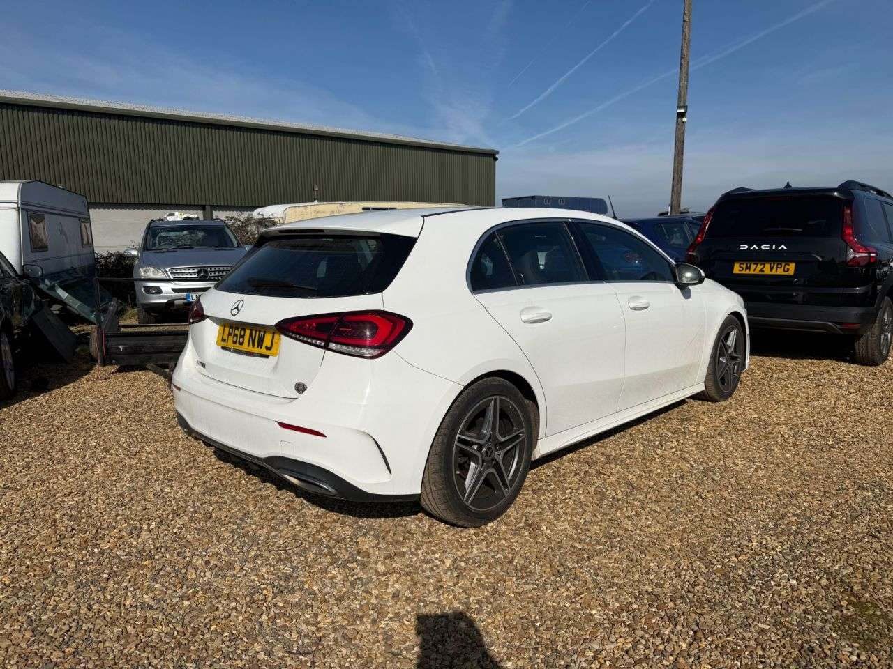 A 2018 MERCEDES-BENZ A-CLASS 1.3 A180 AMG Line Hatchback 5dr Petrol Manual Euro 6 (s/s) (136 ps) A 2018 MERCEDES-BENZ A-CLASS 1.3 A180 AMG Line Hatchback 5dr Petrol Manual Euro 6 (s/s) (136 ps)